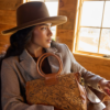 Sheila Medium Satchel Hair-On Leather | Harvest Wheat Hair-On