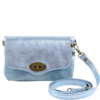 ToTheLuckyWinnerofOhavShalom_15.png Livia Suede Patta Laminato Mini Crossbody Bag