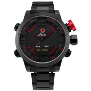 product-image-1184923962.jpg Gulper SHARK Sport Watch Brand Mens Black Luxury Full Steel Band Digital Calendar Wristwatches Quartz Relogio Masculino /SH103