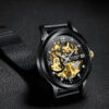 Skeleton Watch 2019 New FNGEEN Sport Mechanical Watch Luxury Watch Mens Watches Top Brand Montre Homme Clock Men Automatic Watch